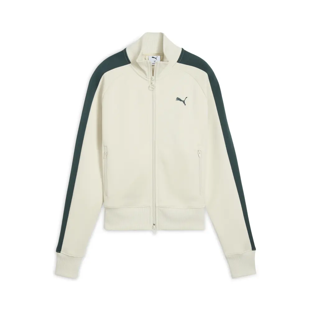 

PUMA Куртка T7 Always On Short Track женская белая, Snow