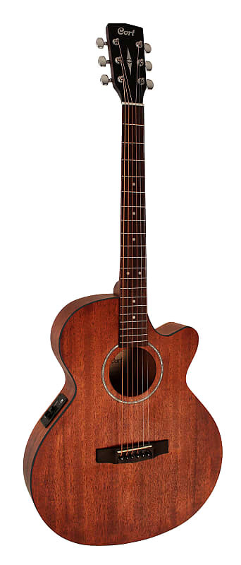 

Акустическая гитара Cort SFX-MEM OP | Mahogany Venetian Cutaway with Electronics, Natural. New with Full Warranty!