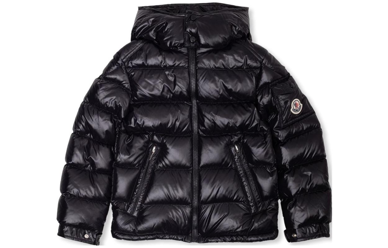 

Детская пуховая куртка Moncler, черный