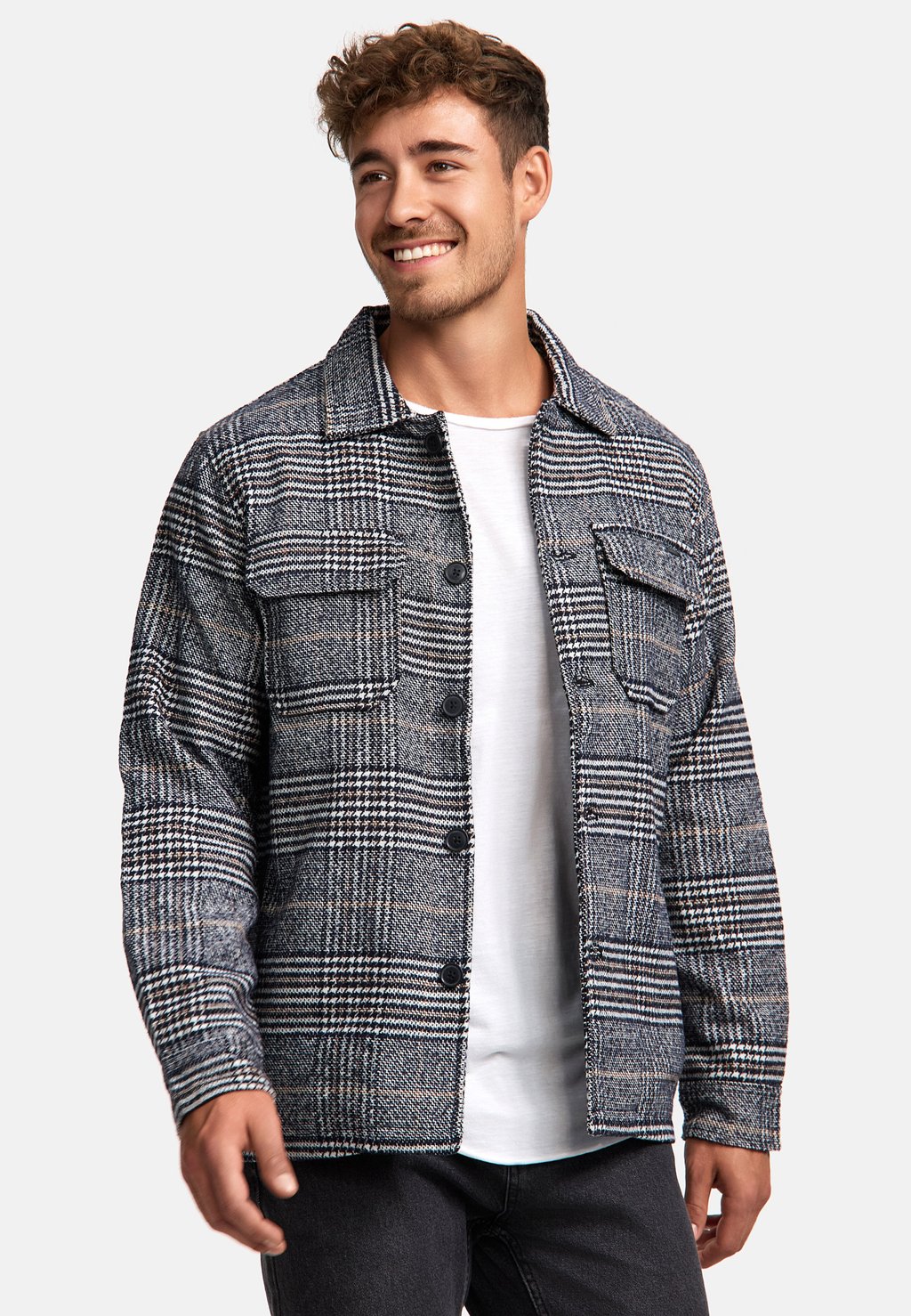 

Легкая куртка HENDERSON INDICODE JEANS, антрацит