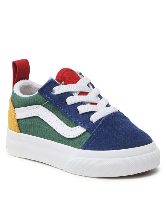 

Тканевые кроссовки Old Skool Elastic Lace VN0A4TZOR1Q1 Vans, мультиколор