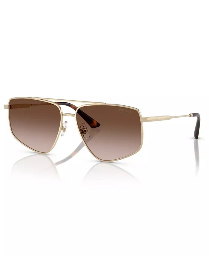 

Женские солнцезащитные очки JC4011 Jimmy Choo, коричневый