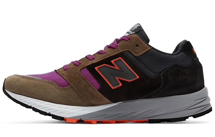 

Кроссовки NB 575 унисекс с низким верхом коричневые/белые New Balance