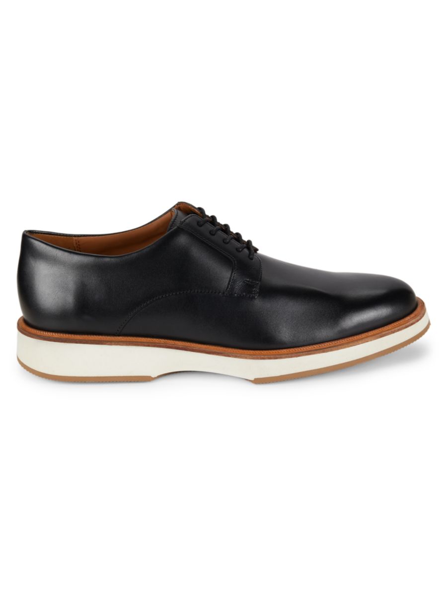 

Кожаные туфли дерби Benson Allen Edmonds, черный