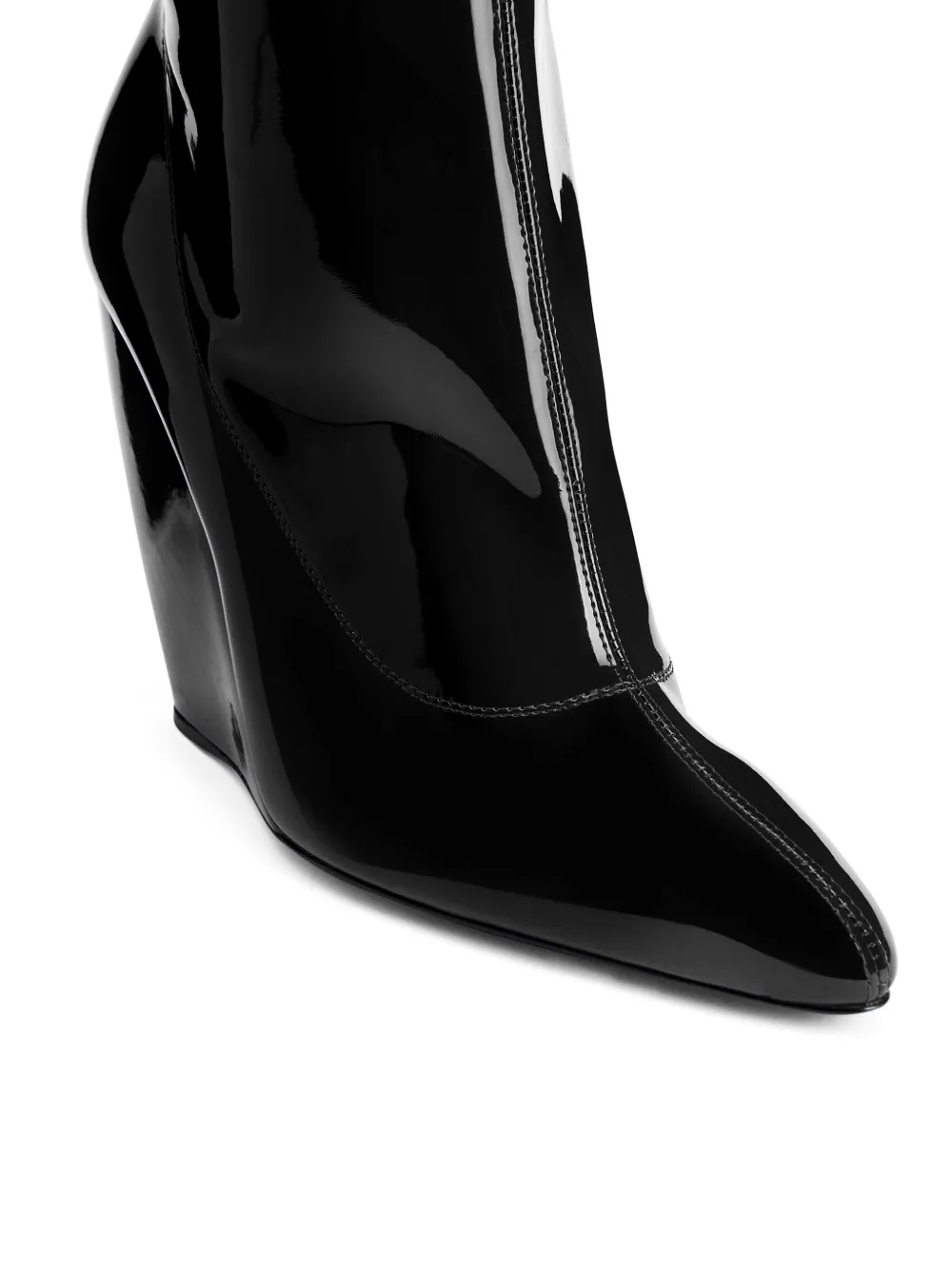 Ботфорты Preety 105 с заостренным носком Giuseppe Zanotti, черный — фото 4