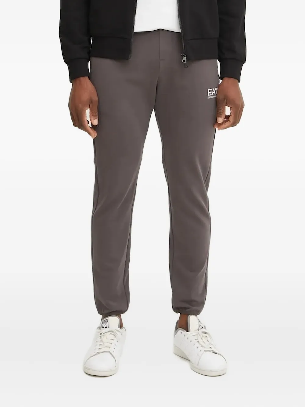 

Спортивные брюки с манжетами Ea7 Emporio Armani, серый