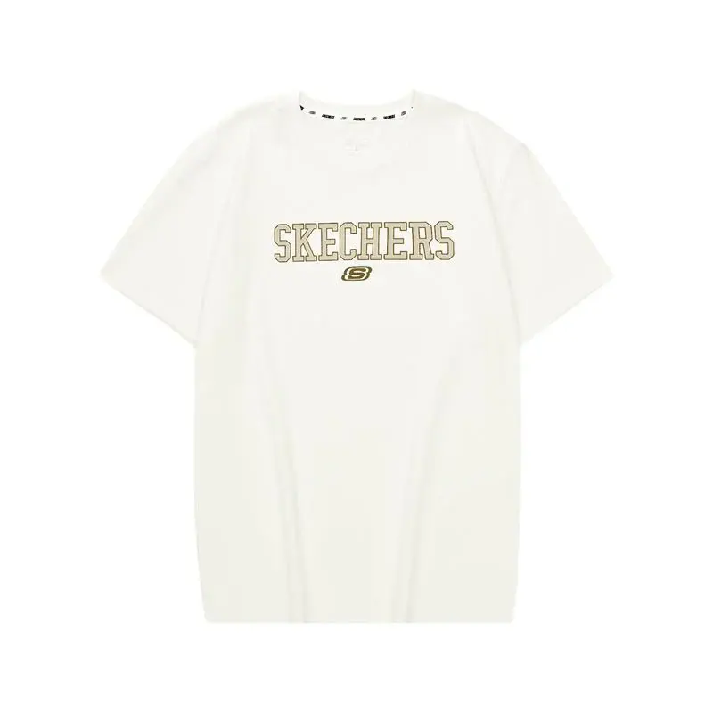 

Skechers Футболка унисекс белая, Белый, Skechers Футболка унисекс белая