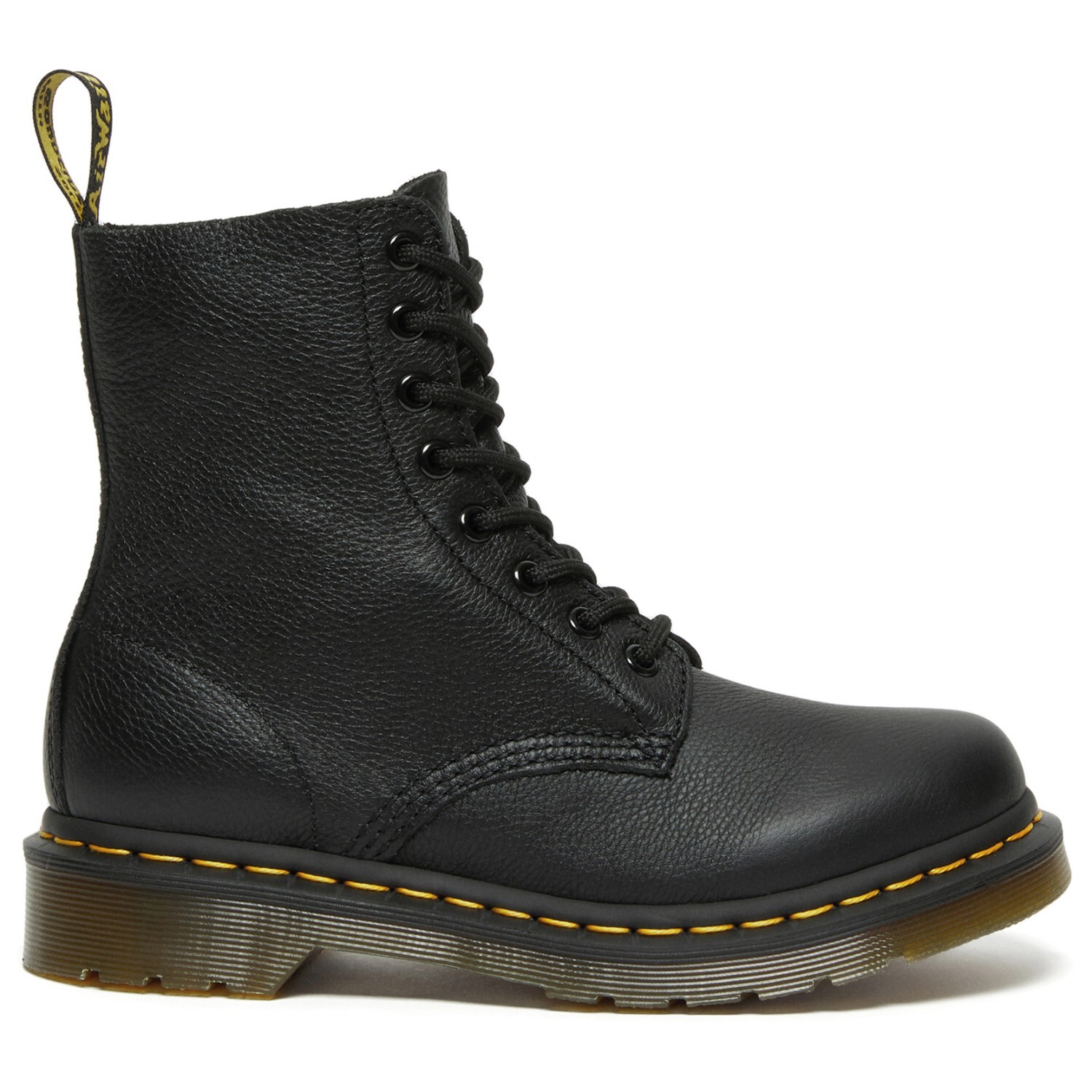 Ботинки Dr. Martens 1460 Pascal Virginia на шнурках, черный