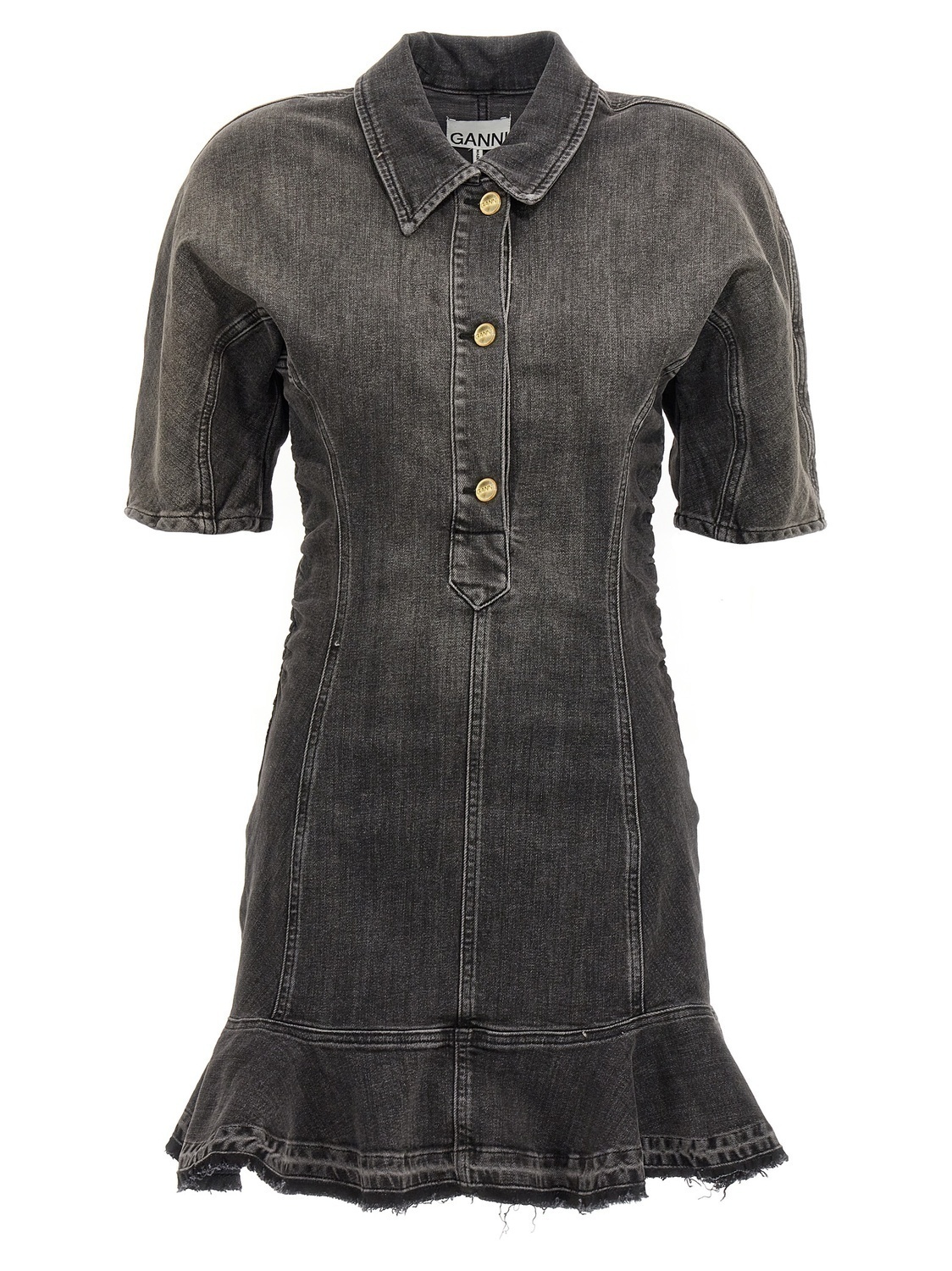 

Платье 'Tint Edge' GANNI, черный