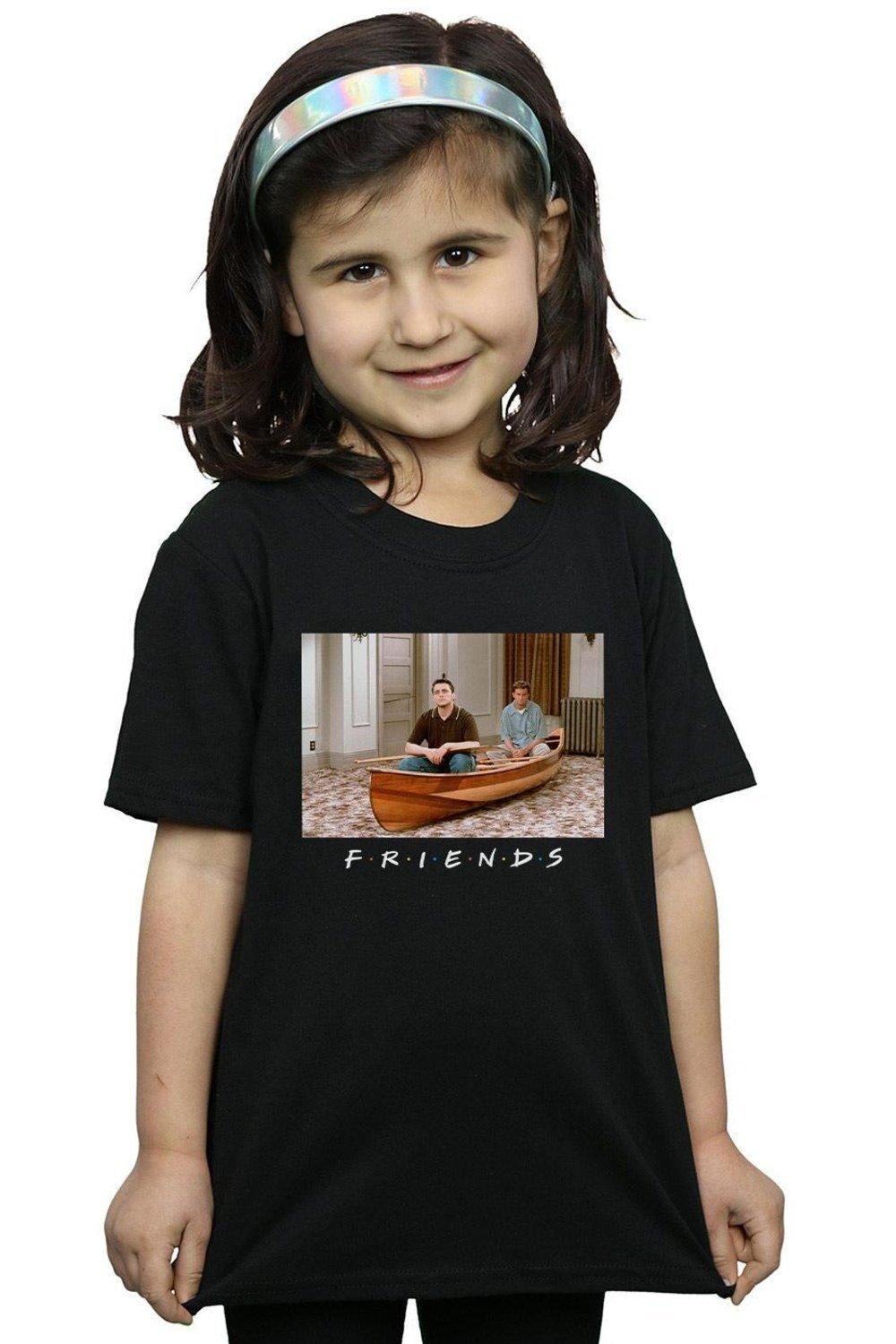 

Хлопковая футболка Joey And Chandler Boat Friends, черный