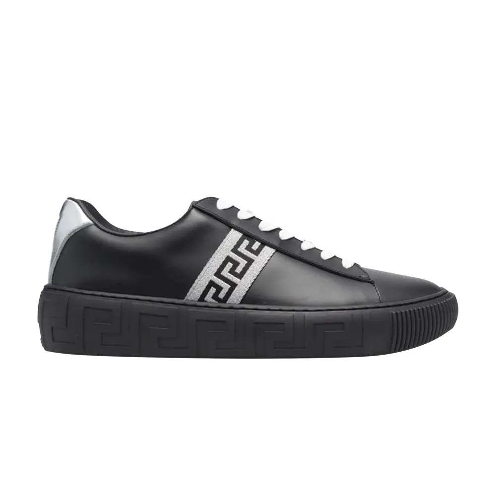 Кроссовки Versace Greca, черный