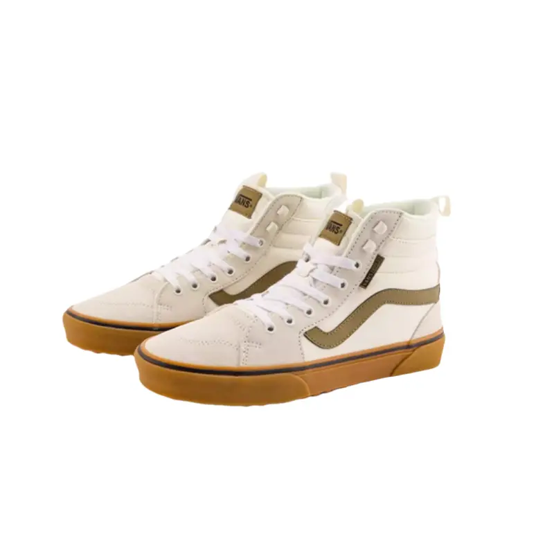 Vans Фильмор Хай Топ скейтборд обувь мужские белый белый умбра, цвет White Umber — фото 4