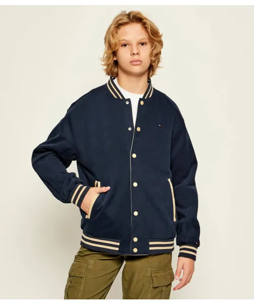 

Двусторонняя куртка-бомбер Relaxed fit Tommy Hilfiger, бежевый