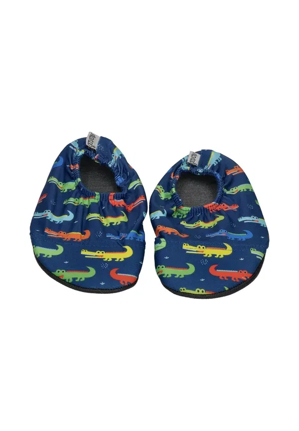Детские домашние тапочки Slippers Slipstop, amazonas croco, темно-синий — фото 2