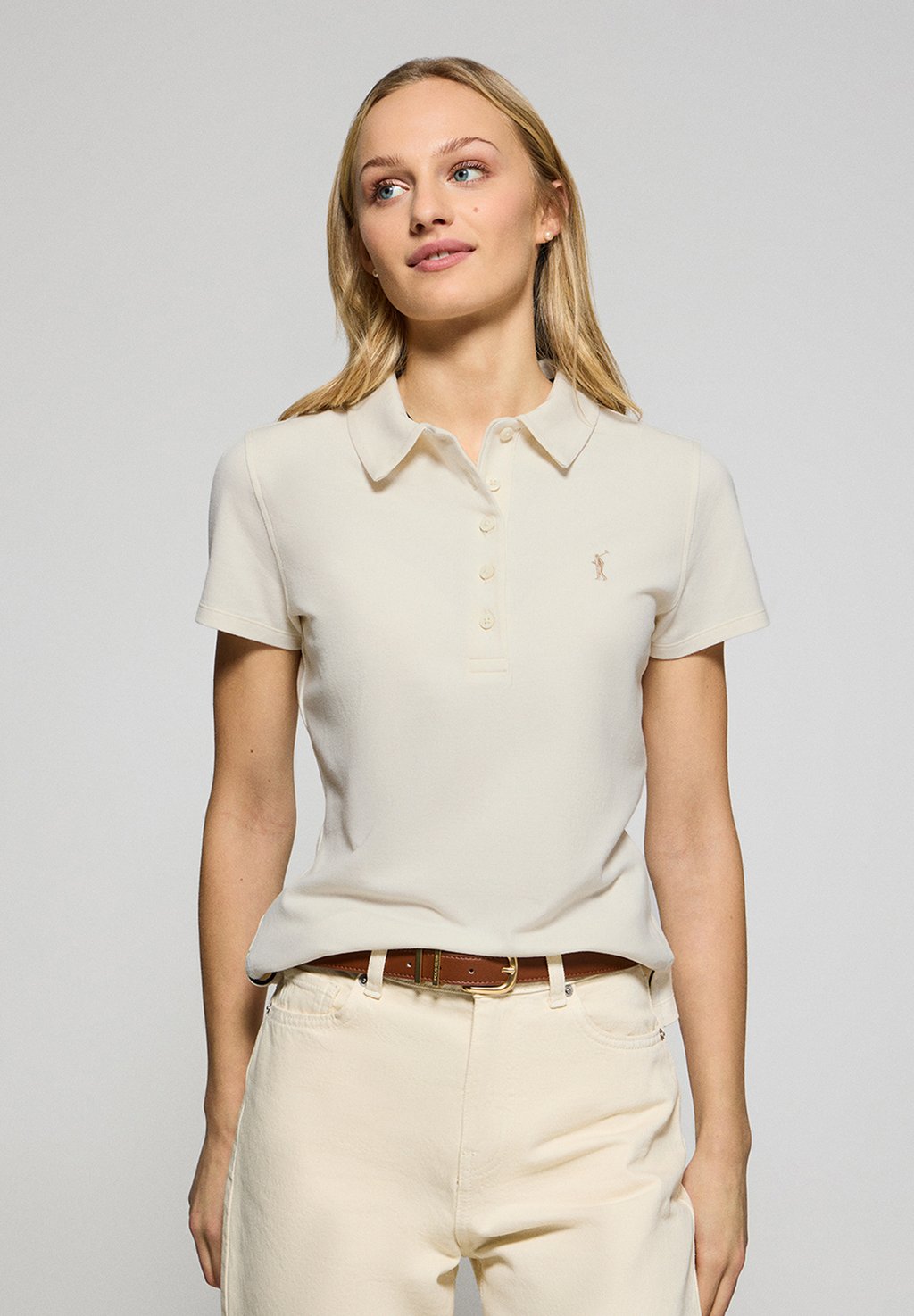 

Рубашка поло BUTTONS RIGBY GO PEREIRA Polo Club, кремовый