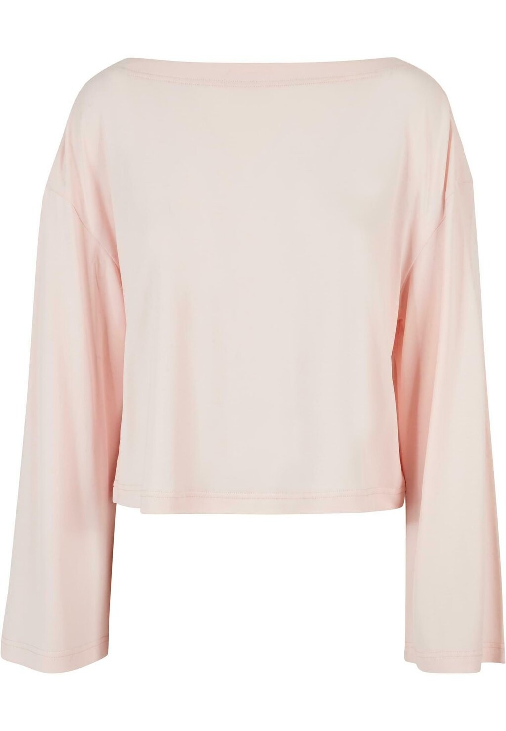 

Рубашка с длинным рукавом SHORT BATEAU NECKLINIE Urban Classics, цвет pink