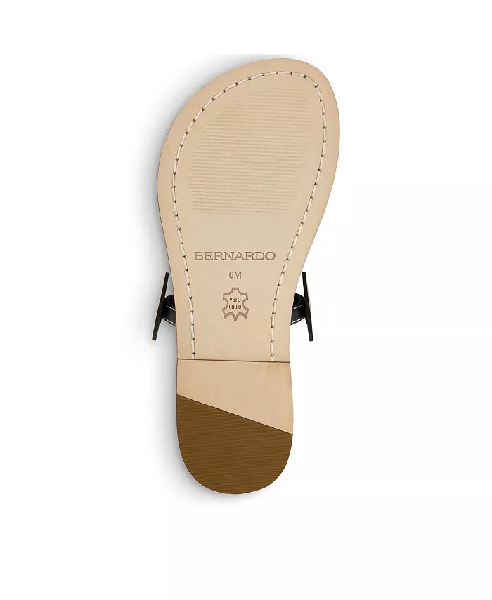 Бернардо New Moon сандалии с кольцом на пальце Bernardo Footwear, черный — фото 3