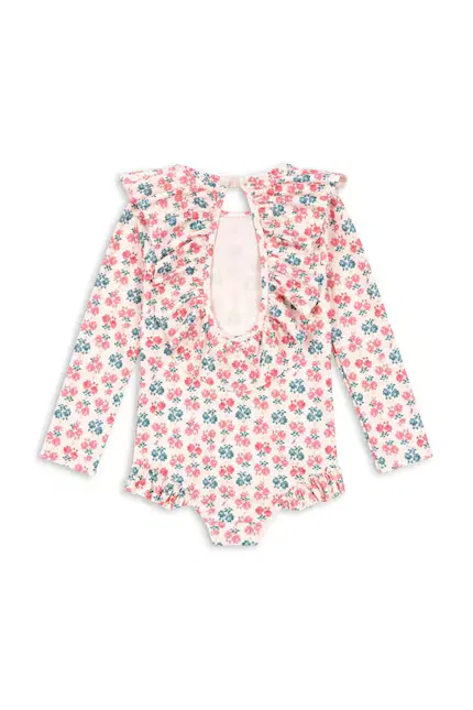 Купальник женский цельнокроеный Manuca LS Swimsuit GRS Konges Sløjd, розовый — фото 2