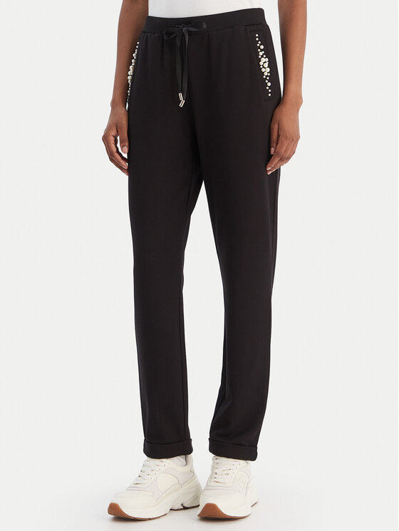 

Спортивные брюки regular fit TF5155 FS576 Liu Jo Sport, черный