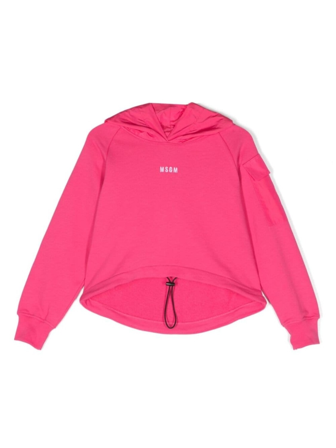 

MSGM Kids худи с кулиской, розовый