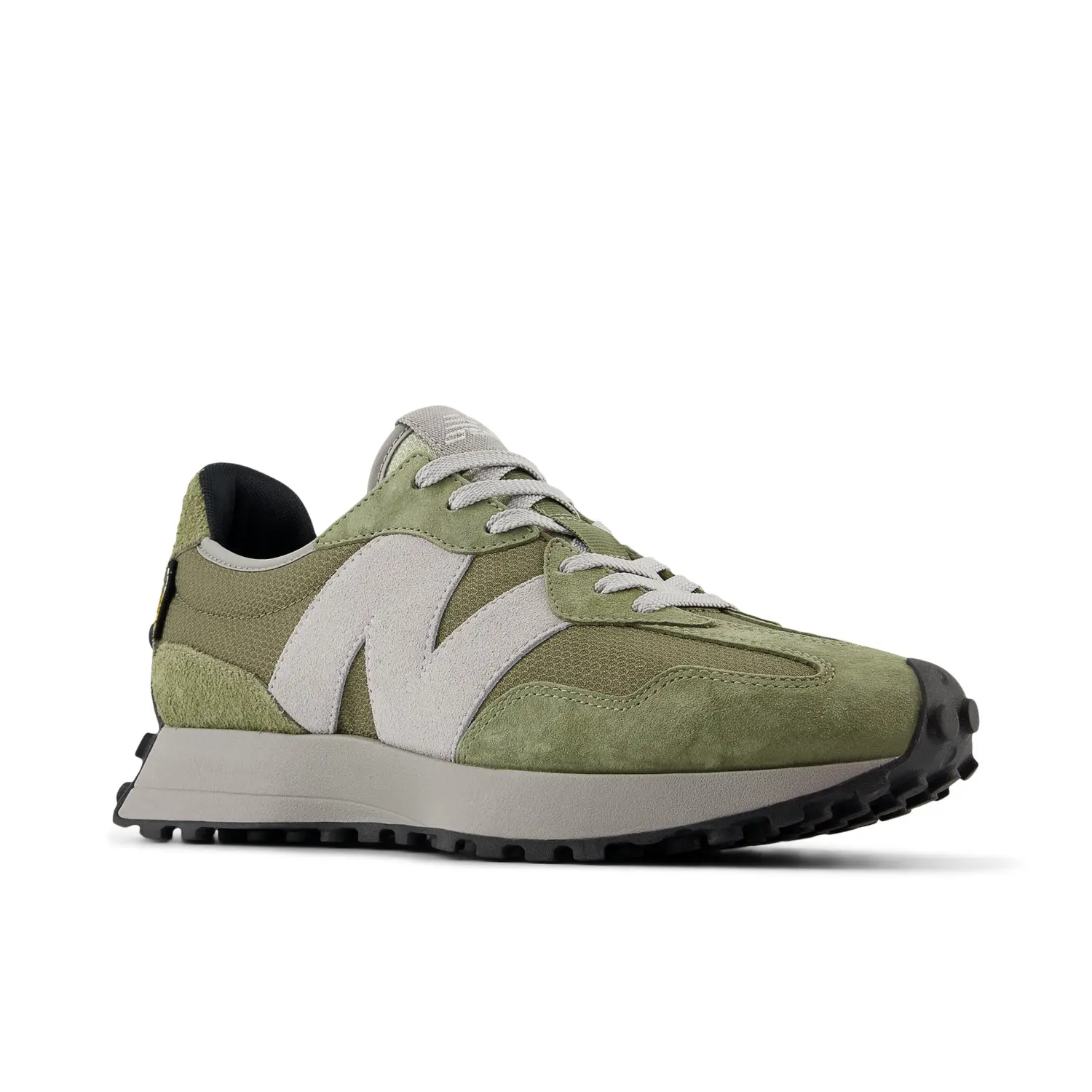 Кроссовки New Balance 327 Cordura Dark Olivine — фото 2