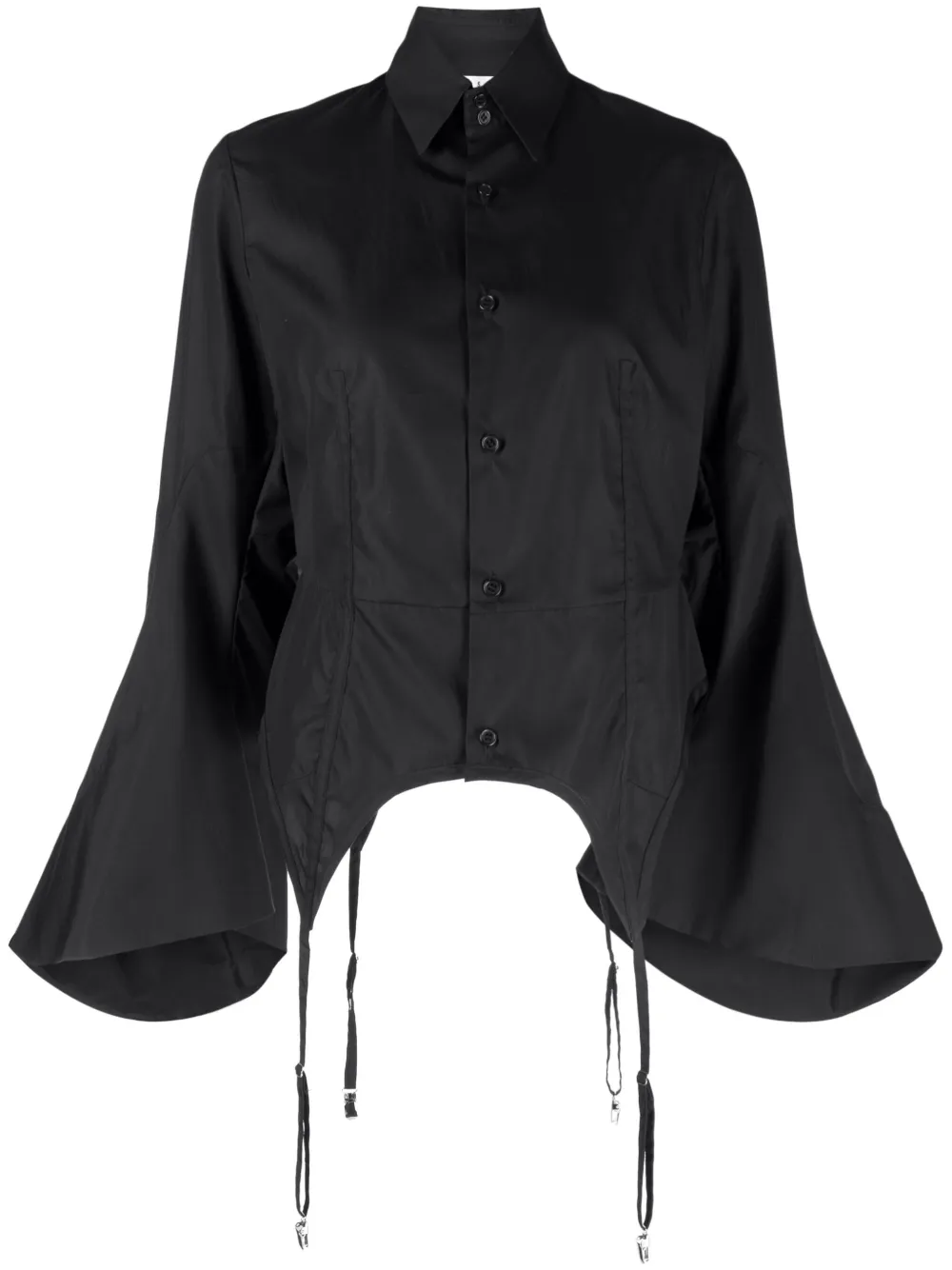 

Рубашка с длинными рукавами Noir Kei Ninomiya, черный