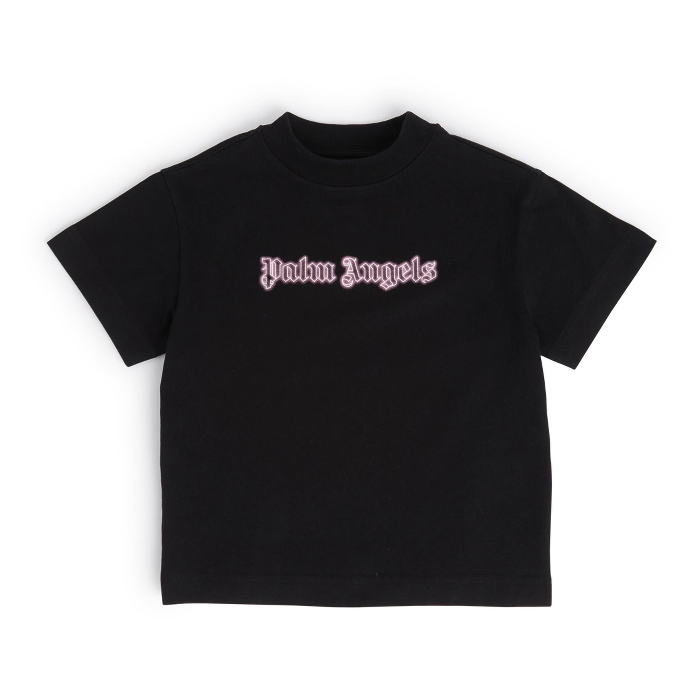

Черная футболка с логотипом Palm Angels