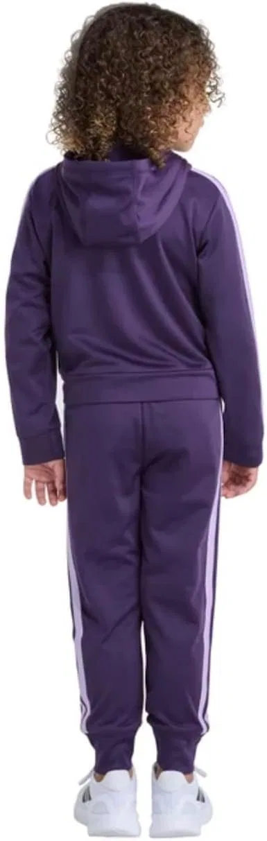 Детский спортивный костюм adidas, куртка и джоггеры, Dark Purple — фото 3