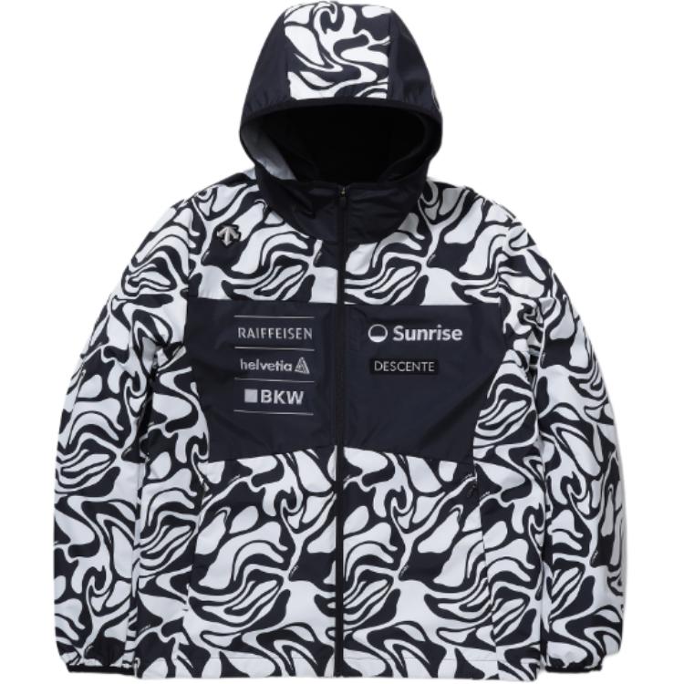 

Куртки и пальто унисекс DESCENTE, черный