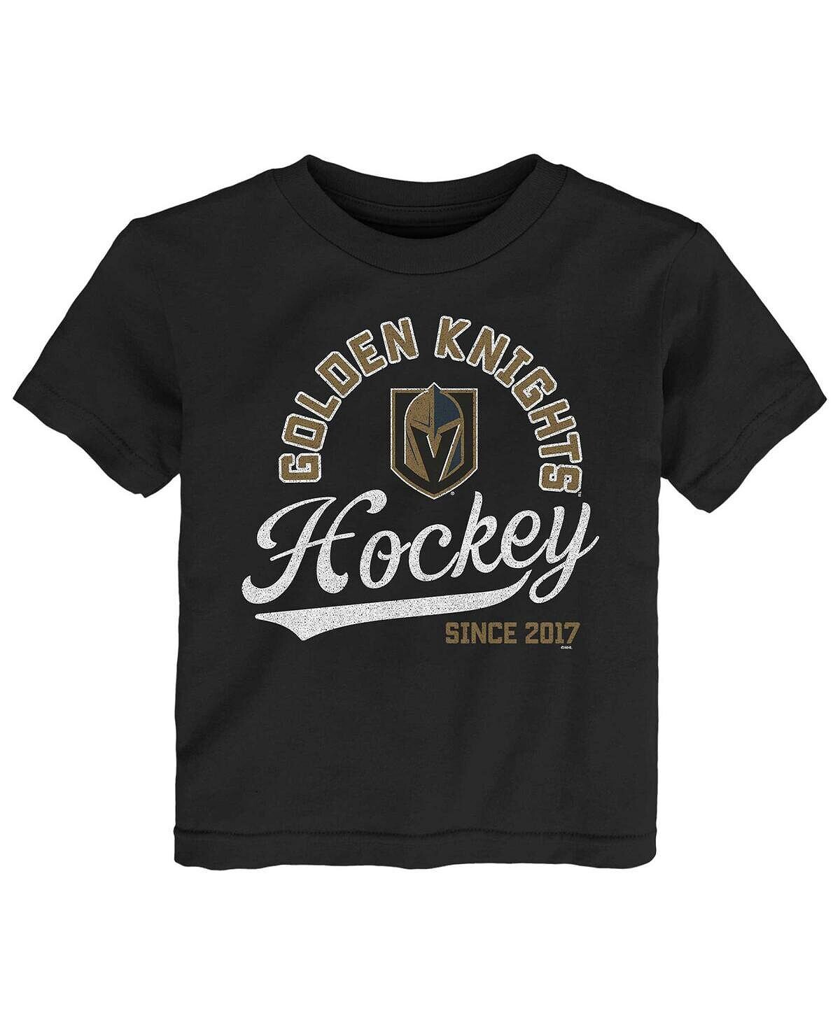 

Черная футболка Vegas Golden Knights Take the Lead для мальчиков и девочек для малышей Outerstuff, Черный, Черная футболка Vegas Golden Knights Take the Lead для мальчиков и девочек для малышей Outerstuff