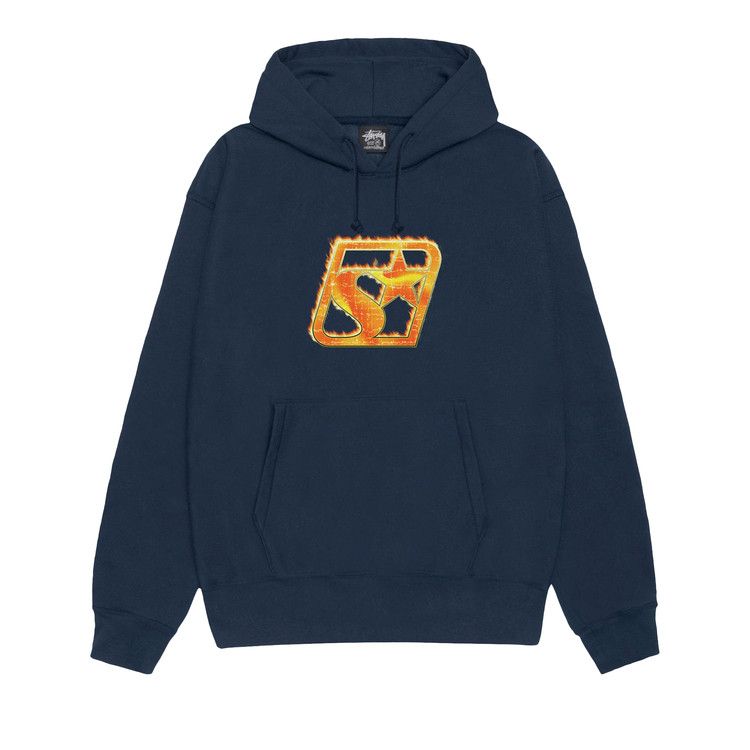 

Худи Stussy Blaze Hoodie, Navy