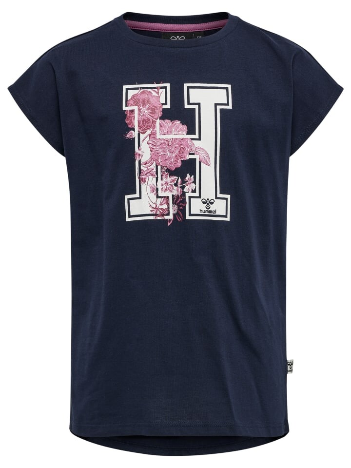 

Футболка Hummel T-Shirt S/S Hmlphilosophy Mädchen, цвет BLACK IRIS