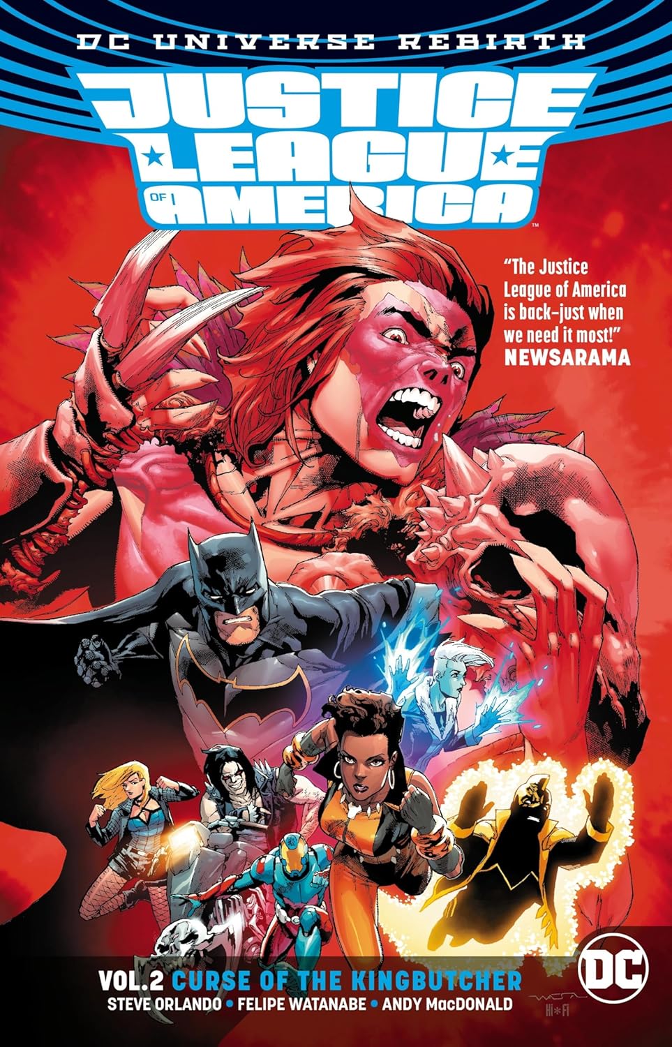 

Justice League of America Vol. 2: Curse of the Kingbutcher (Rebirth) (Justice League of America: DC Universe Rebirth) (DC Comics)