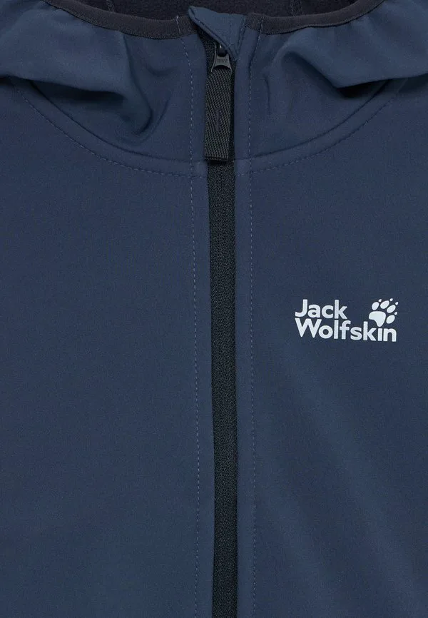 Куртка fourwinds из софтшелла Jack Wolfskin, Blue Orchid — фото 3