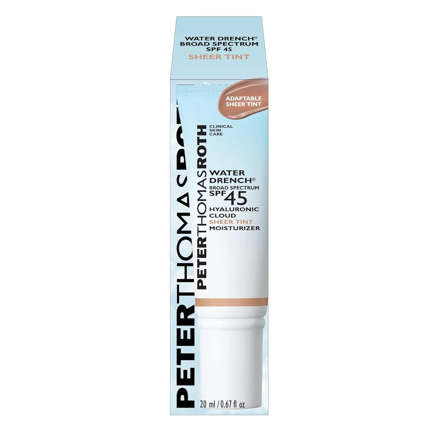 Peter Thomas Roth | Water Drench Broad Spectrum SPF 45 Hyaluronic Cloud Sheer Tint Moisturizer 19,8 мл (1 шт.) — фото 2