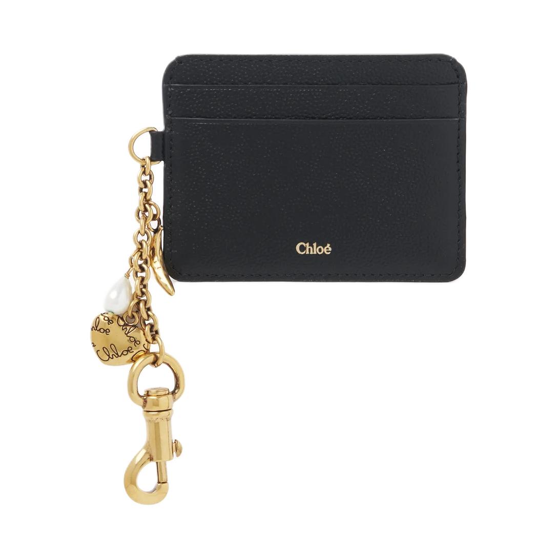 

Chloé Кошелек женский из телячьей кожи черный