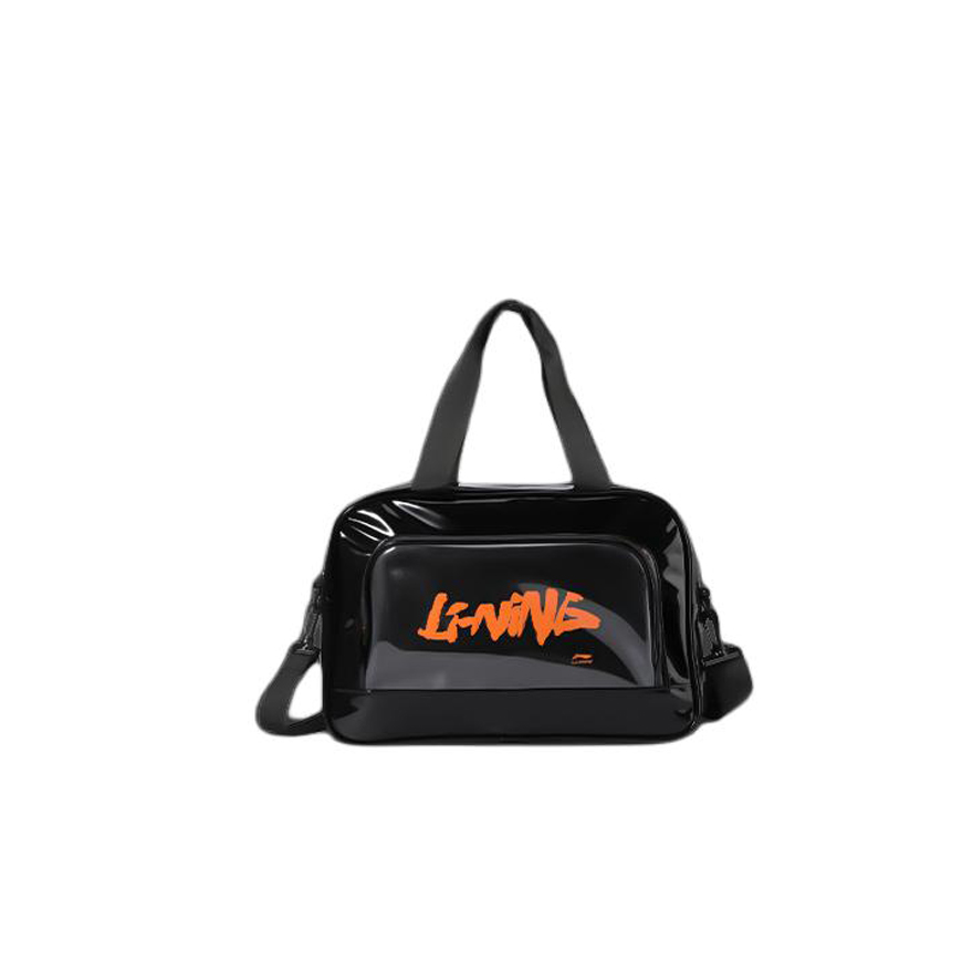 

Сумка для плавания из полиэстера и ТПУ LiNing Unisex черно-белая