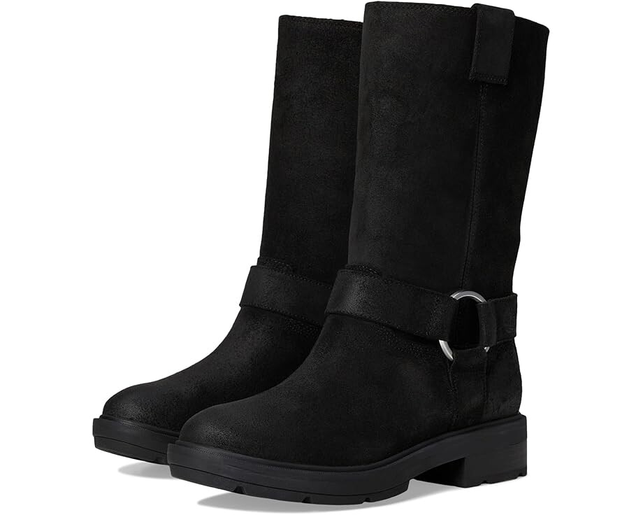 

Ботинки Timberland Brimfield Tall Pull-On, черный замшевый