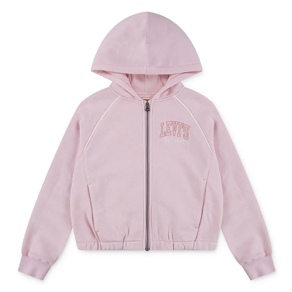 

Толстовка Levi's Meet And Greet full zip, розовый