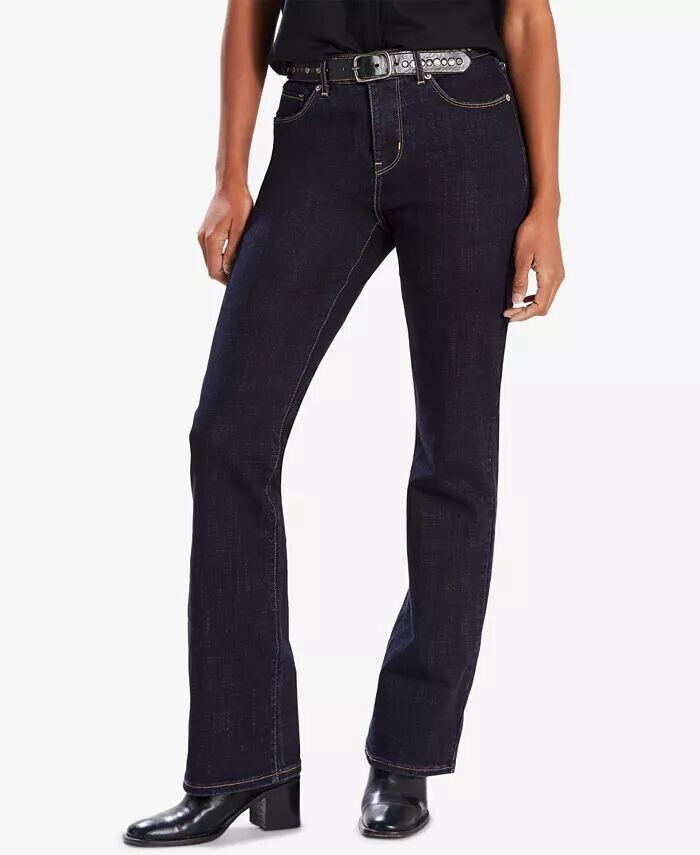 

Женские повседневные классические джинсы Bootcut со средней посадкой Levi's, синий