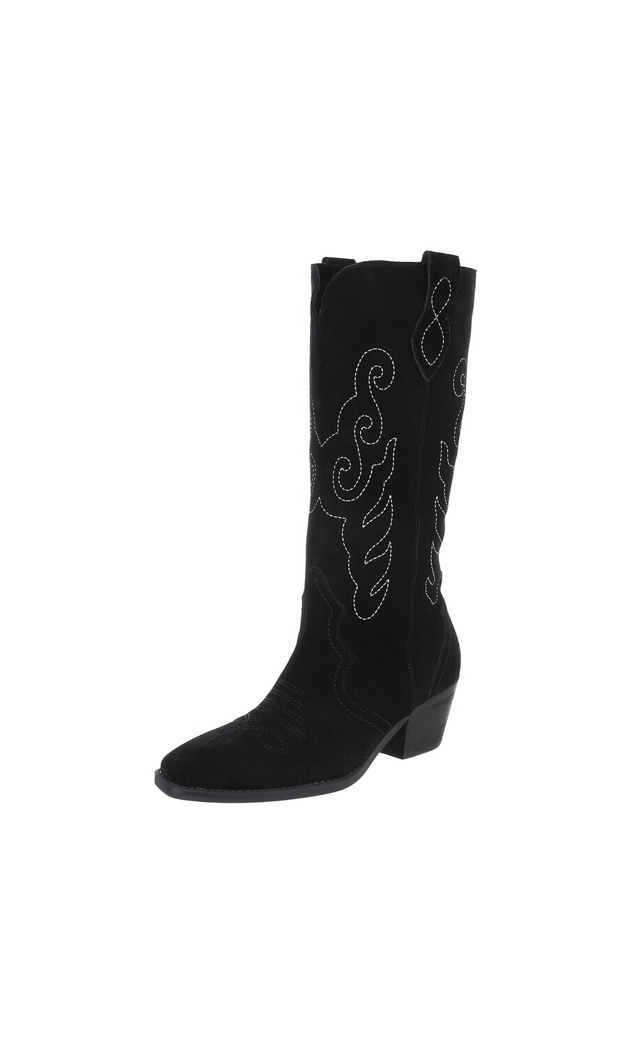 Ковбойские сапоги Ital-Design Cowboy Boots, черный