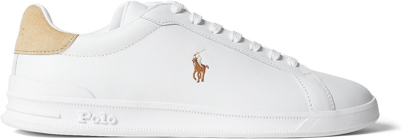 

Кроссовки Polo Ralph Lauren Mens Heritage Court II, White/Bone