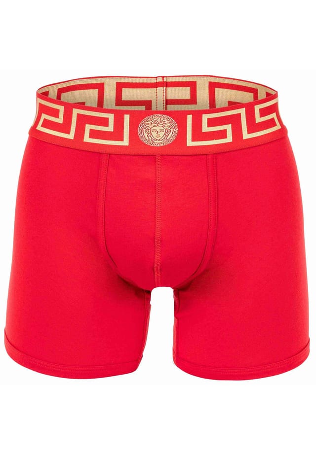 

Боксеры-Шорты - би-стрейч топика органический хлопок однотонные Versace, красный