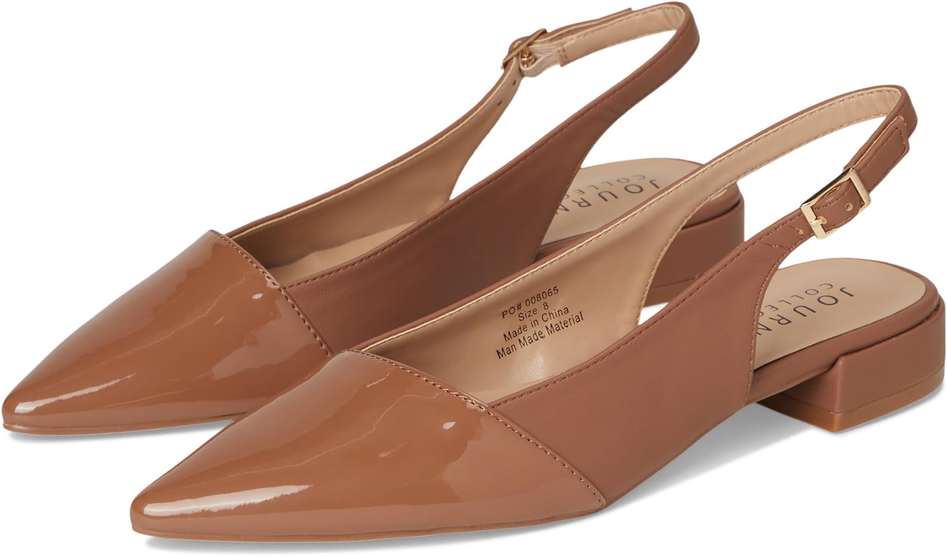 Балетки Journee Collection Bertie, коричневый