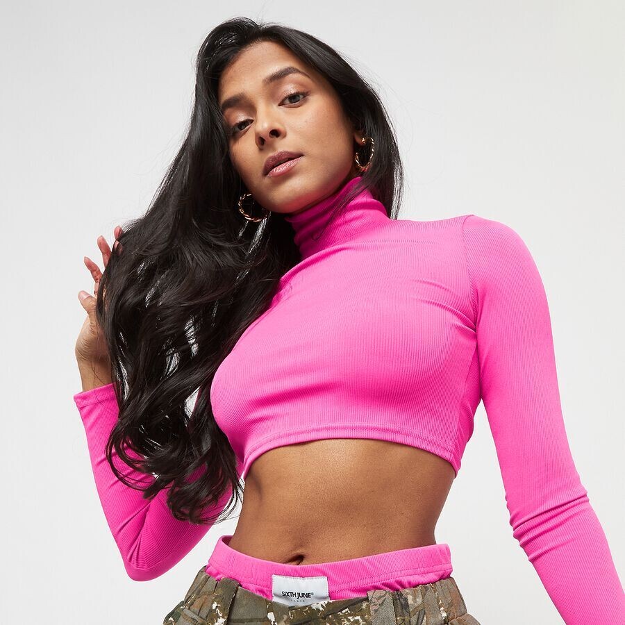 

Лонгслив Cut Out Top Metal Gold Sixth June, цвет pink
