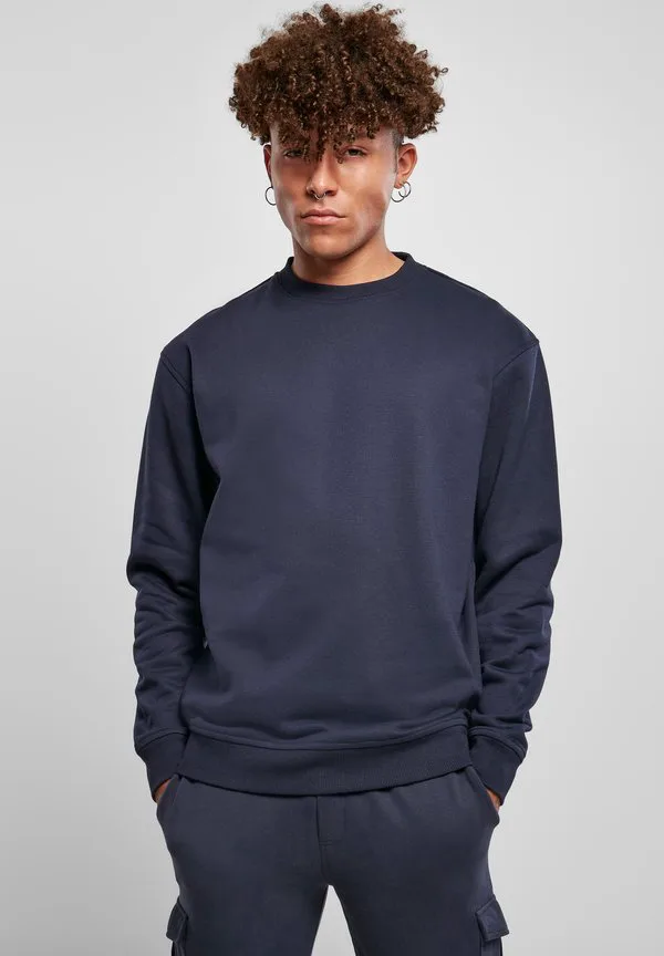 

Свитшот с круглым вырезом Urban Classics, Midnightnavy, Синий, Свитшот с круглым вырезом Urban Classics, Midnightnavy