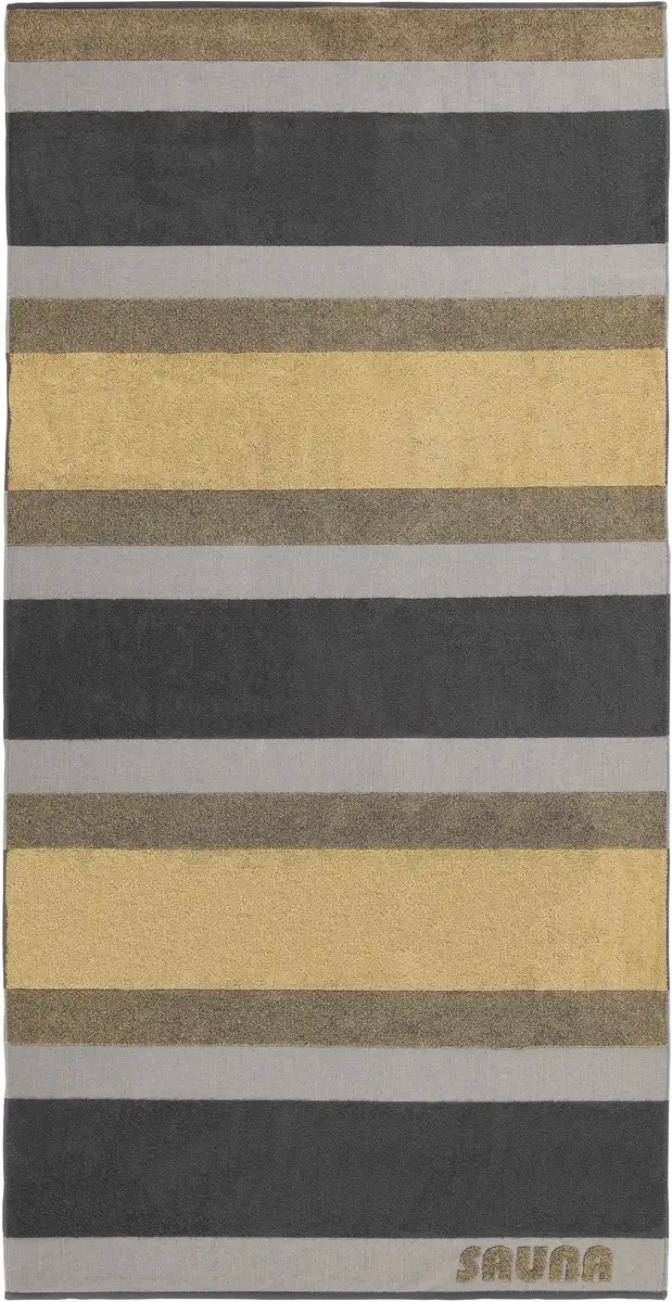 

Полотенце для сауны Dyckhoff "Полотенце для сауны SaunaStripe", (1 шт.) 100х200 см (1 шт.), цвет gold