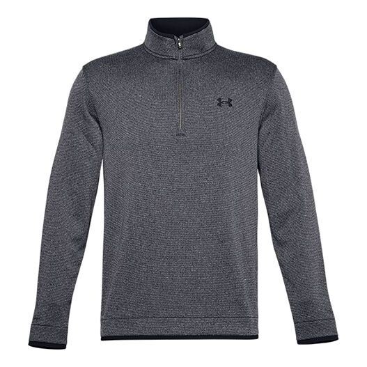 

Куртка men's 1/2 zipper pullover sports jacket black Under Armour, черный