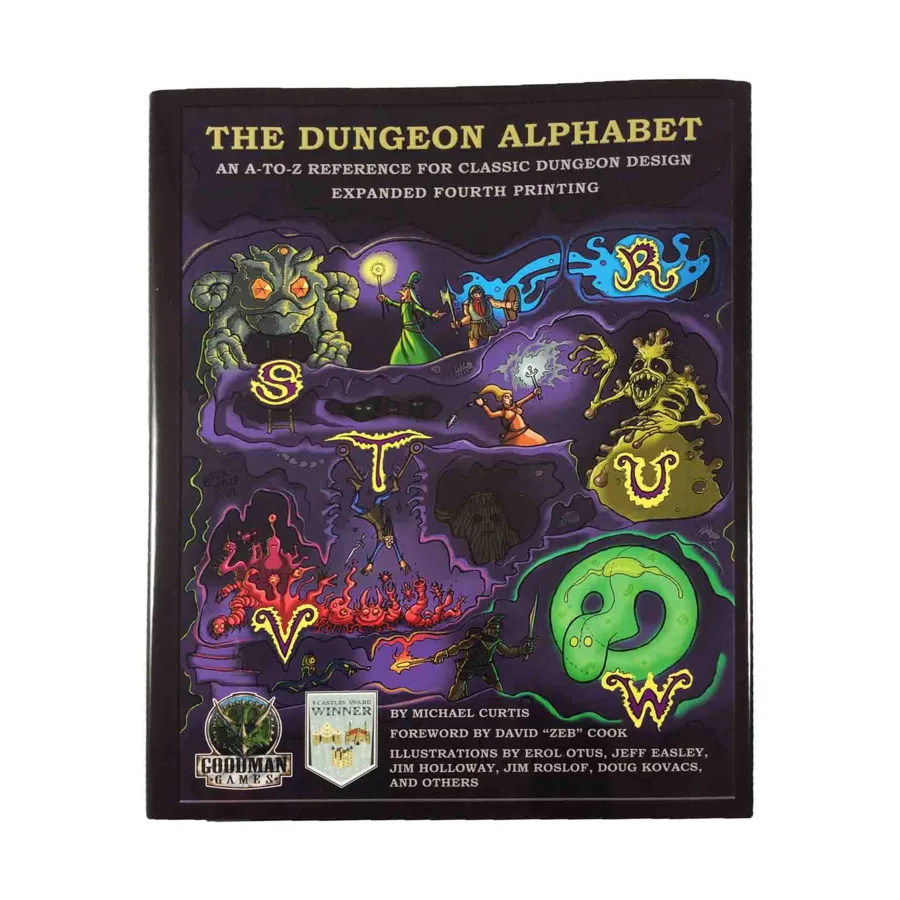 

Dungeon Alphabet (Expanded 4th Printing), Fantasy Supplements (System Neutral), твердый переплет