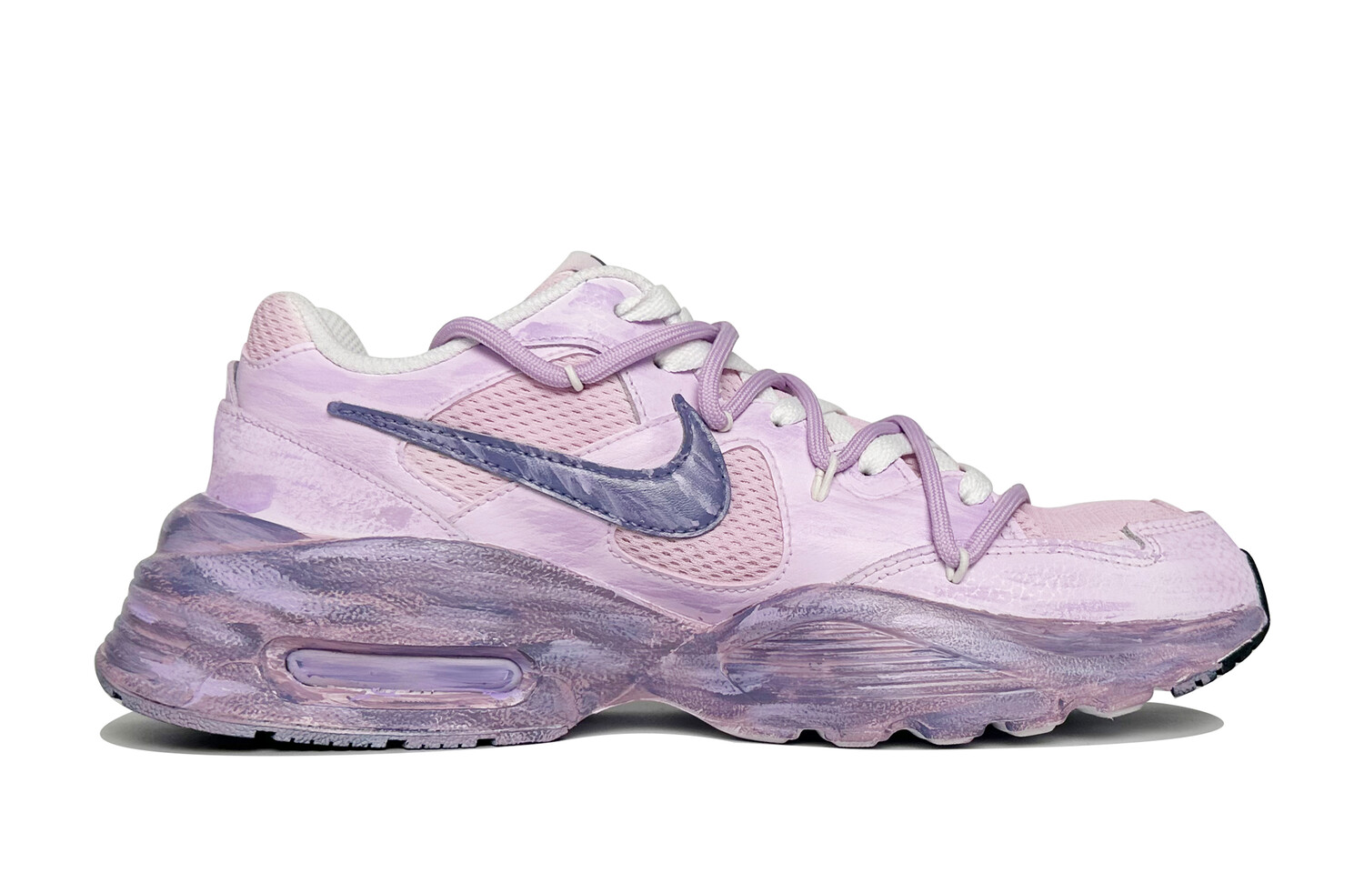 

Кроссовки Air Max Fusion женские с низким верхом серый Nike